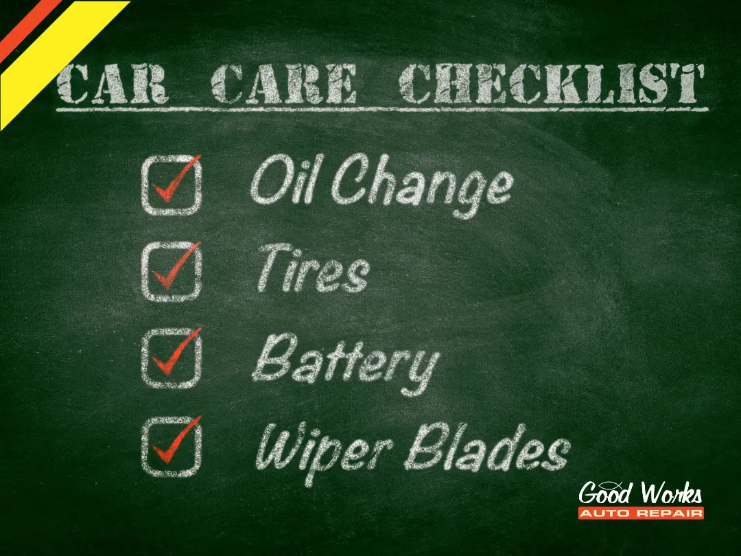 Car Care Checklist